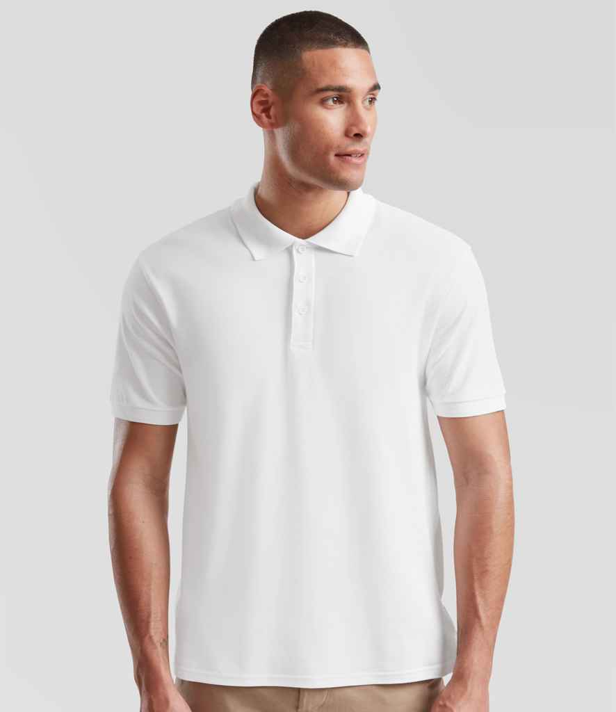 Fruit of the Loom Premium Cotton Piqué Polo Shirt