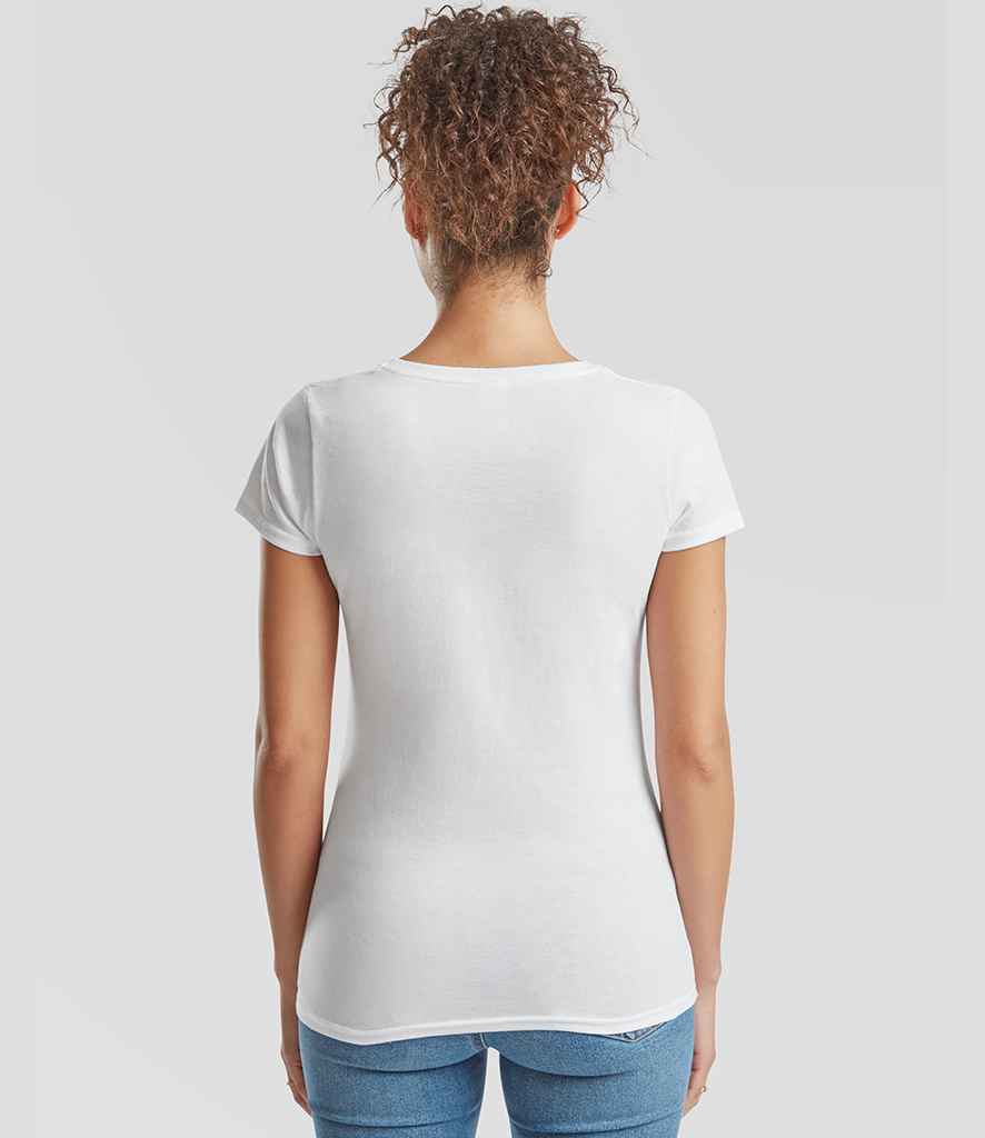 Fruit of the Loom Lady Fit Value V Neck T-Shirt