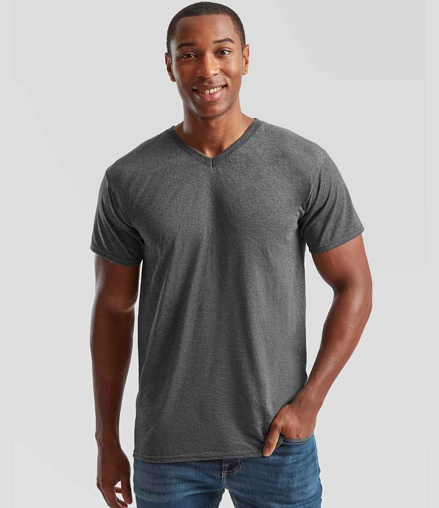 Fruit of the Loom V Neck Value T-Shirt