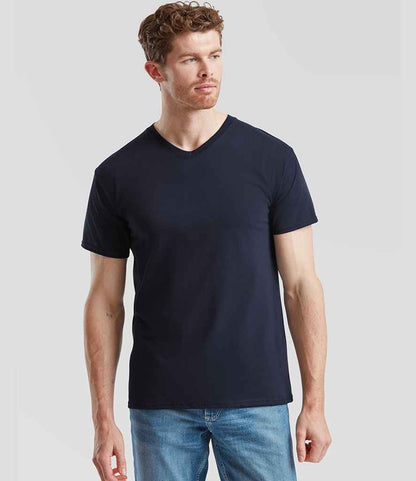Fruit of the Loom V Neck Value T-Shirt