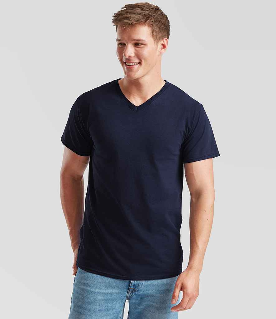 Fruit of the Loom V Neck Value T-Shirt