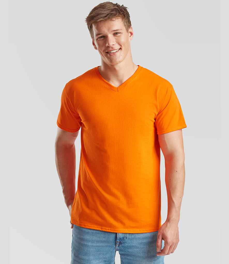 Fruit of the Loom V Neck Value T-Shirt