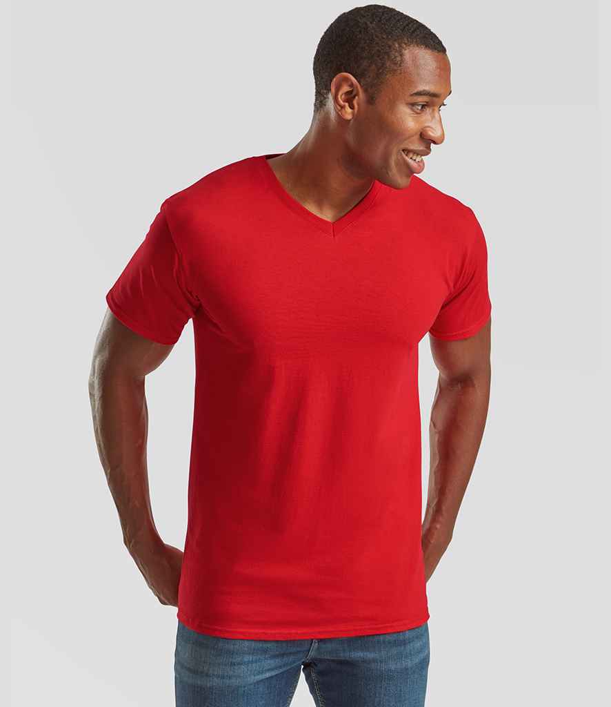 Fruit of the Loom V Neck Value T-Shirt