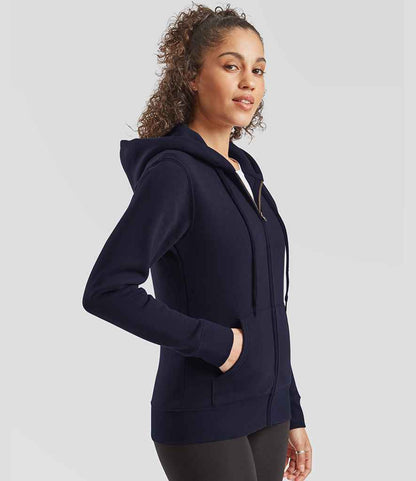 Fruit of the Loom Premium Lady Fit Zip Hooded Jacket