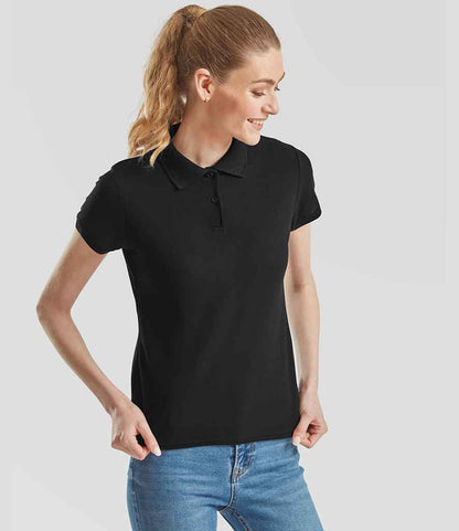 Fruit of the Loom Lady Fit Piqué Polo Shirt