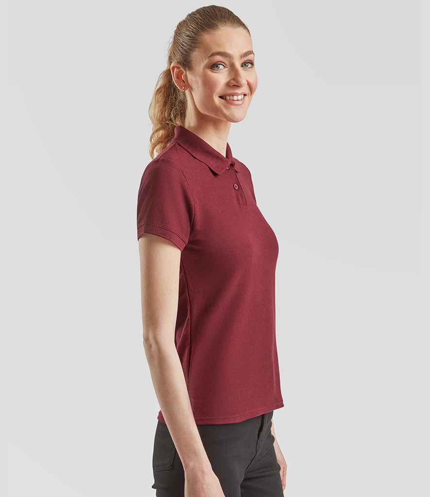 Fruit of the Loom Lady Fit Piqué Polo Shirt