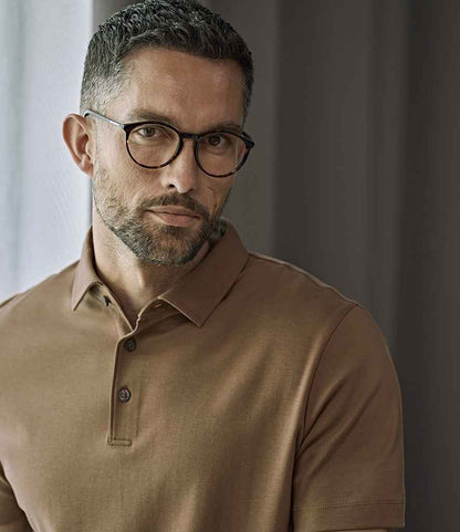 Tee Jays Pima Cotton Interlock Polo Shirt