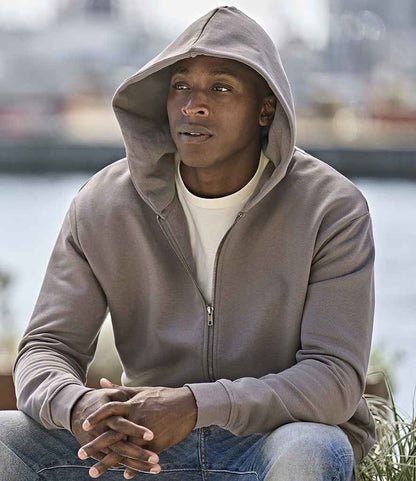 Tee Jays Unlabeled Hooded Full Zip Sweatshirt