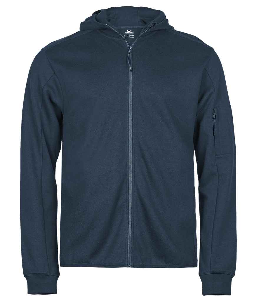 Tee Jays Athletic Hooded Full Zip Sweat Jacket