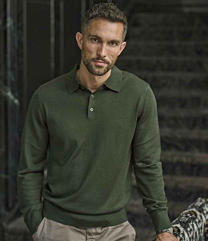 Tee Jays Knitted Polo Shirt