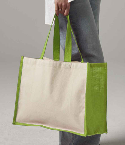 Westford Mill Printers Jute Classic Shopper