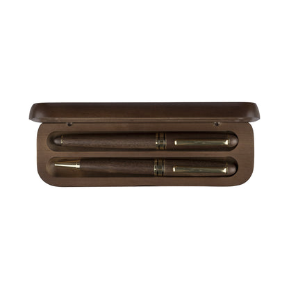 Walnut pen set
