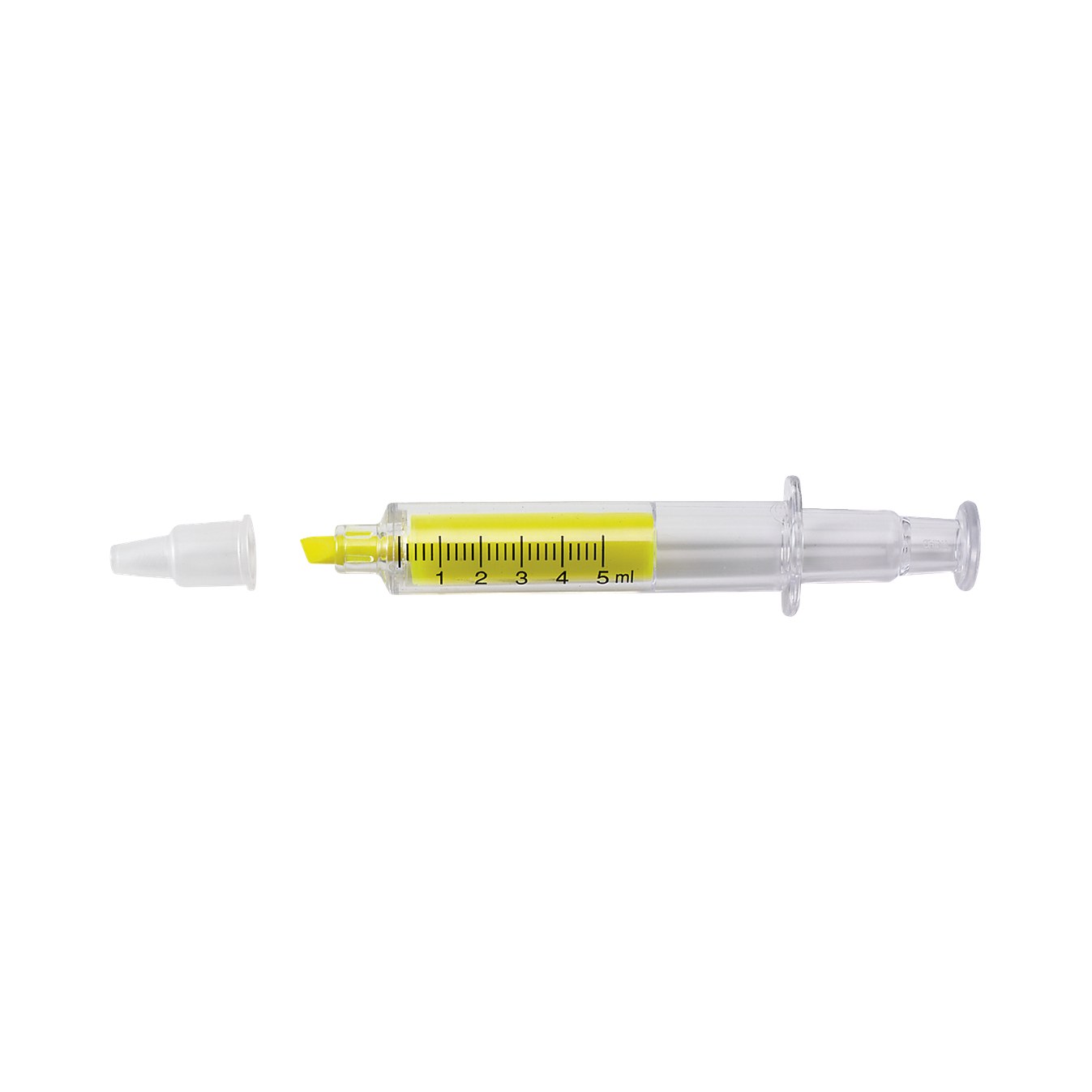 Syringe text marker