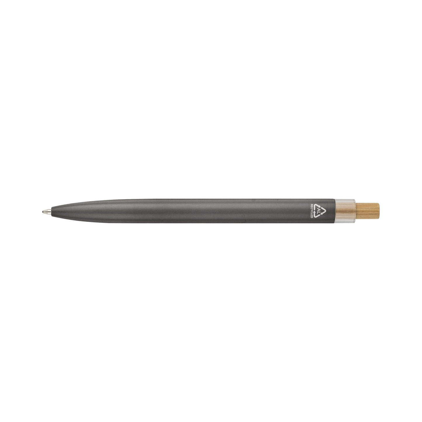 Recycled aluminium lacquered ballpen