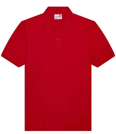 AWDis Academy Senior Piqué Polo Shirt - Red