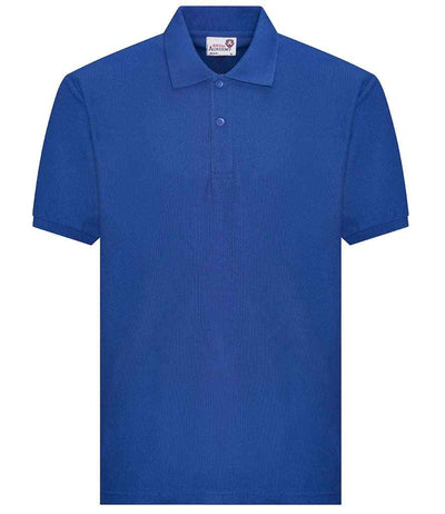 AWDis Academy Senior Piqué Polo Shirt - Royal Blue
