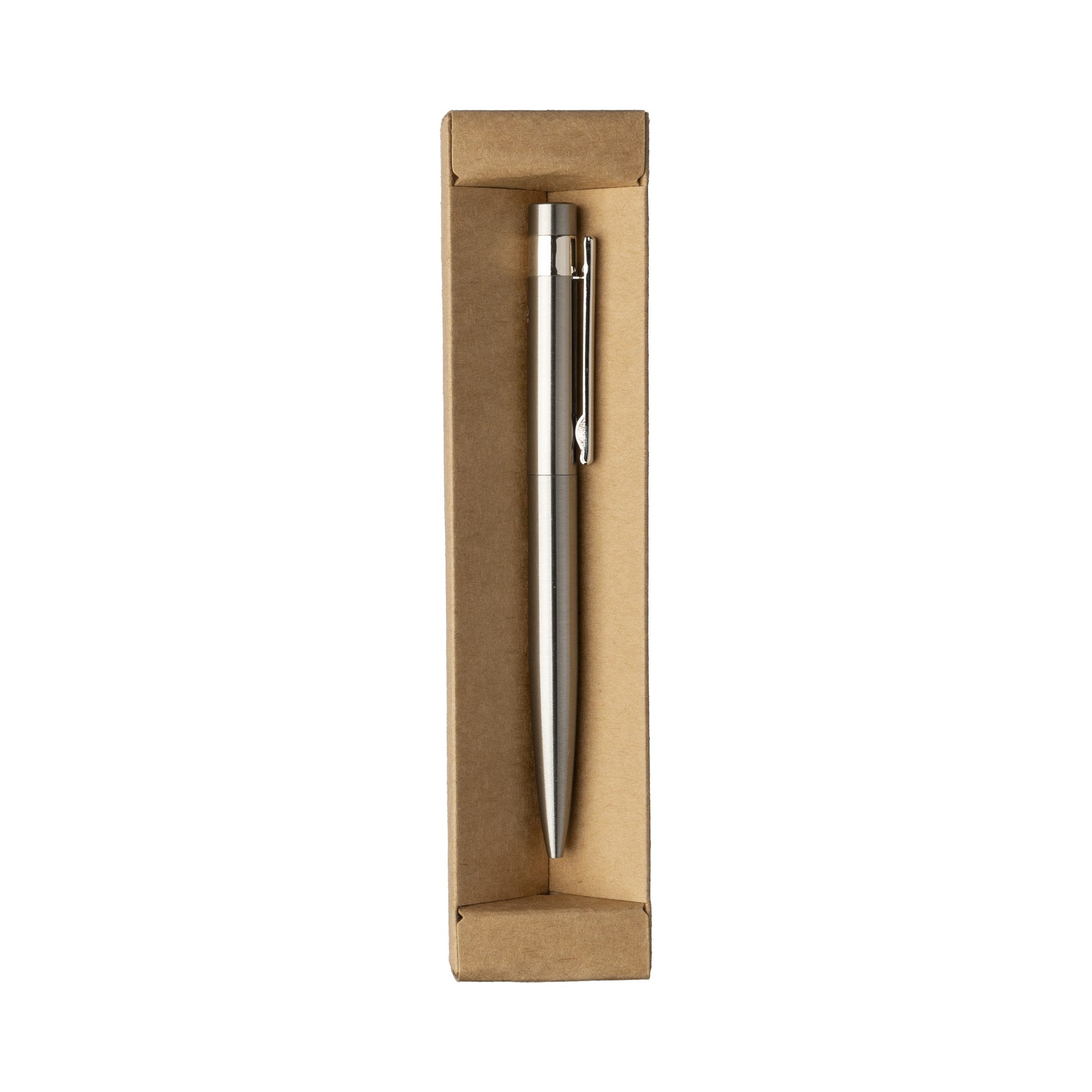 Recycled stainless steel ballpen