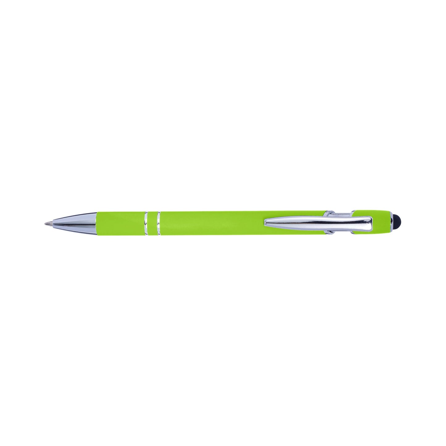 Ballpen with rubber finish