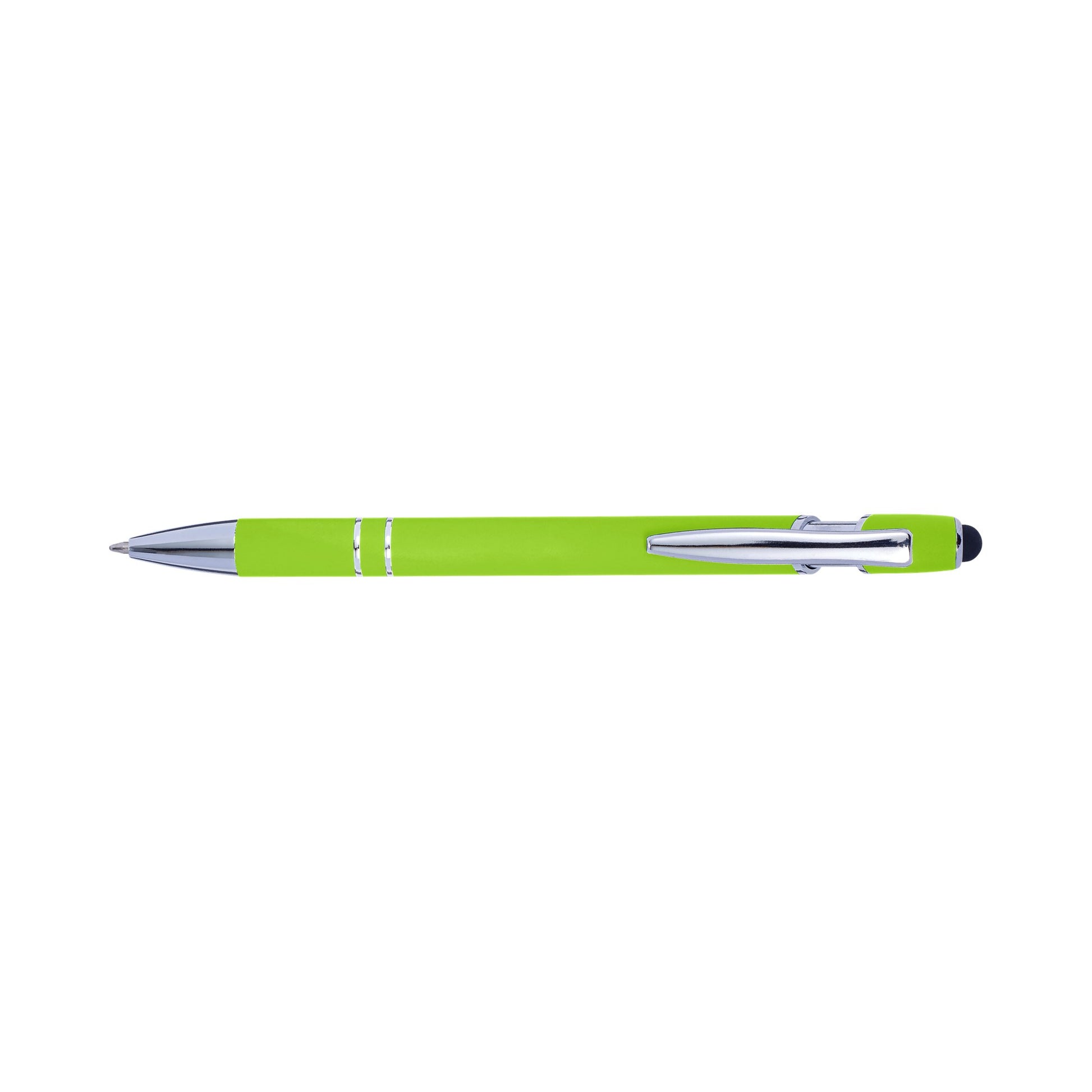 Ballpen with rubber finish