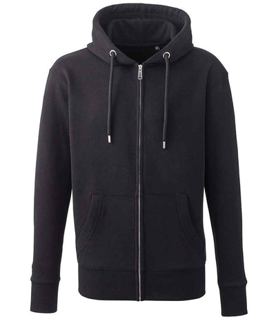 Anthem Organic Full Zip Hoodie - Black