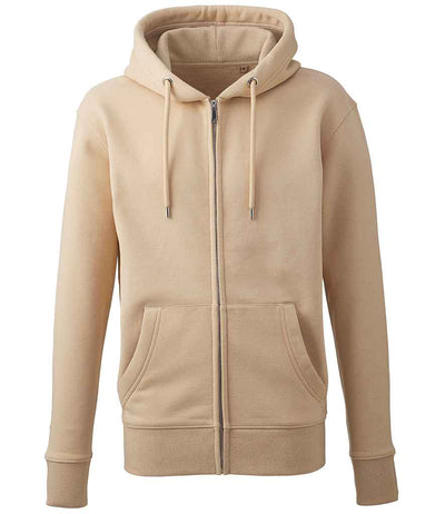 Anthem Organic Full Zip Hoodie - Desert Sand