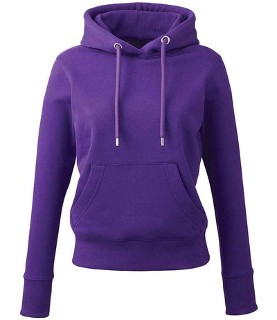 Anthem Ladies Organic Hoodie - Purple