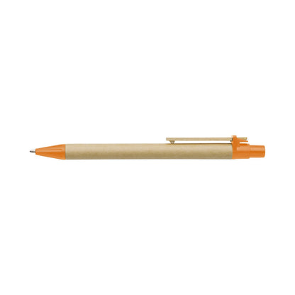 Ballpen with cardboard barrel