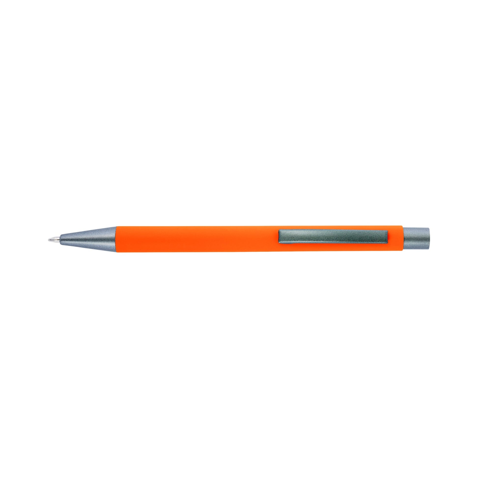 Ballpen with rubber finish
