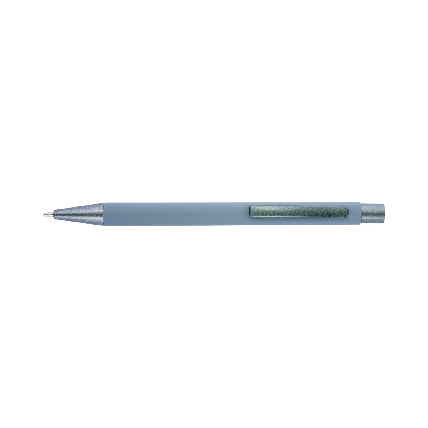 Ballpen with rubber finish