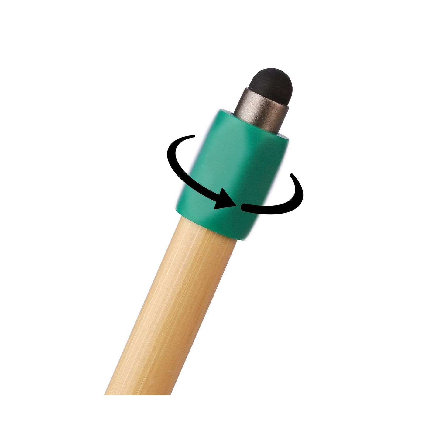 Bamboo spinner ballpen