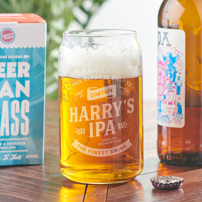 Beer Can Glass