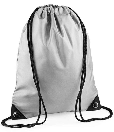 BagBase Premium Gymsac - Silver