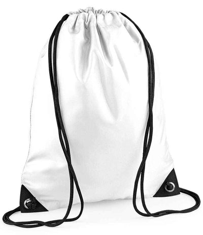 BagBase Premium Gymsac - White
