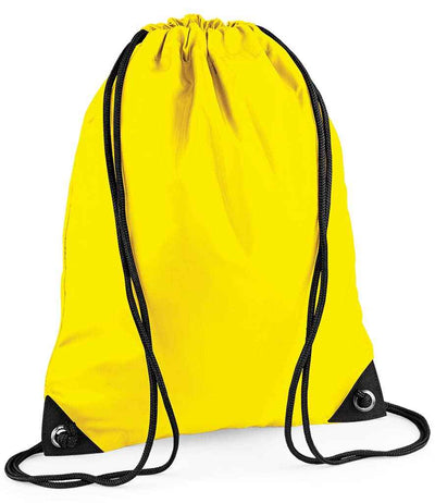 BagBase Premium Gymsac - Yellow