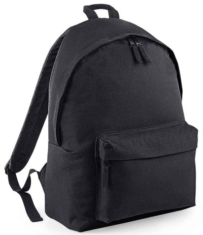 BagBase Original Fashion Backpack - Black/Black
