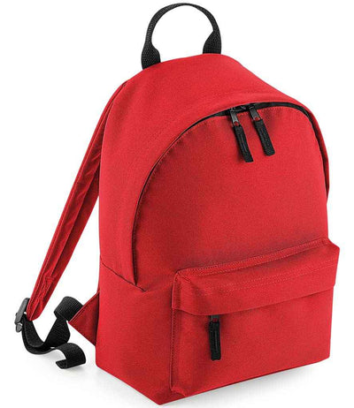 BagBase Mini Fashion Backpack - Bright Red