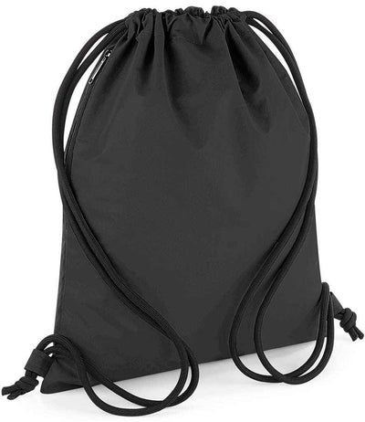 BagBase Reflective Gymsac - Black Reflective