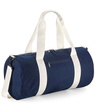 BagBase Original Barrel Bag XL - French Navy/Off White