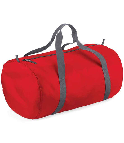BagBase Packaway Barrel Bag - Classic Red