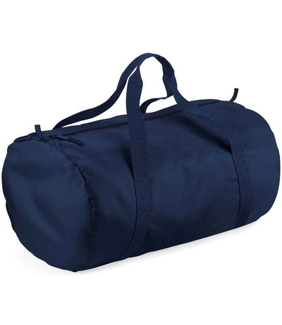 BagBase Packaway Barrel Bag - French Navy/French Navy