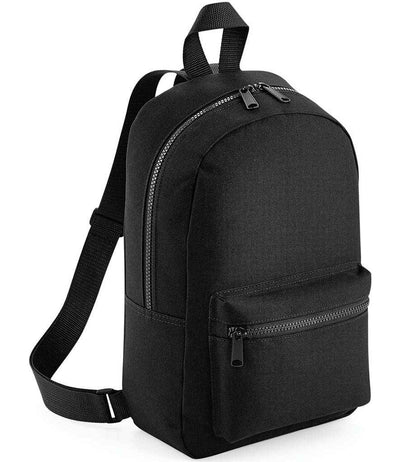 BagBase Mini Essential Fashion Backpack - Black