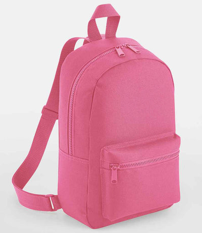 BagBase Mini Essential Fashion Backpack - Candy Pink