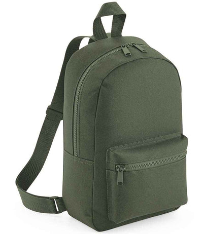 BagBase Mini Essential Fashion Backpack - Olive Green