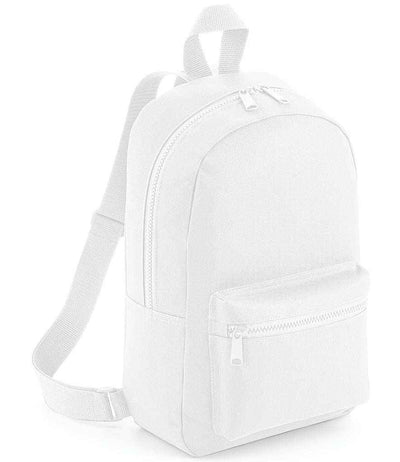 BagBase Mini Essential Fashion Backpack - White