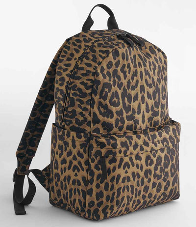 BagBase Leopard Print Backpack - Leopard Print