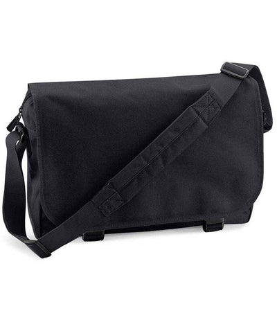 BagBase Messenger Bag - Black