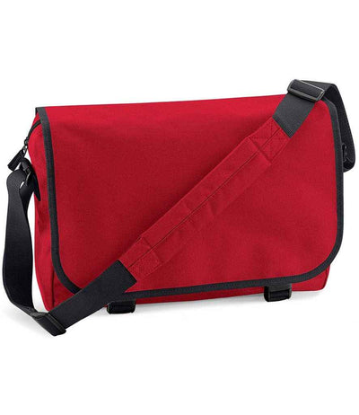 BagBase Messenger Bag - Classic Red