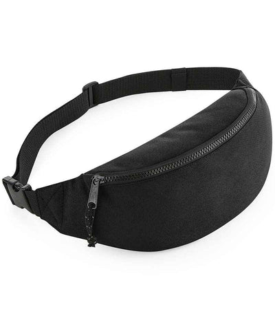 BagBase Recycled Belt Bag - Black