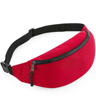 BagBase Recycled Belt Bag - Classic Red