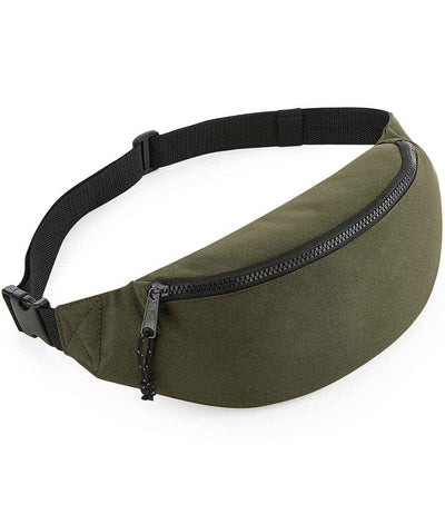 BagBase Recycled Belt Bag - Military Green